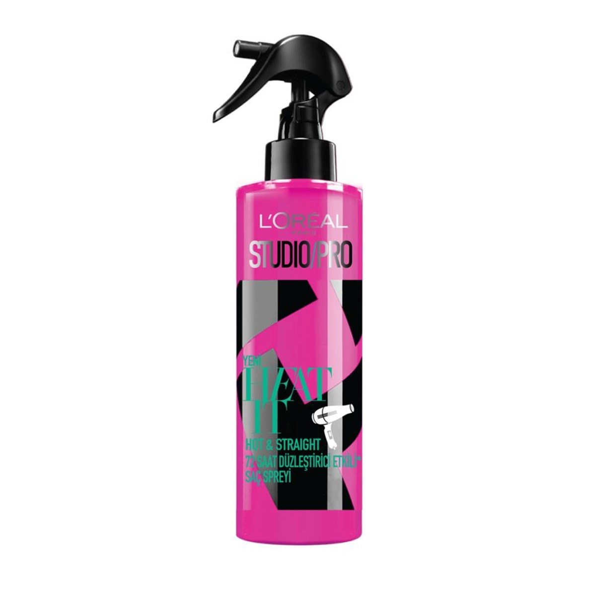 Loreal Paris Studio Pro Heat İt Hot & Straight Düzleştirici Saç