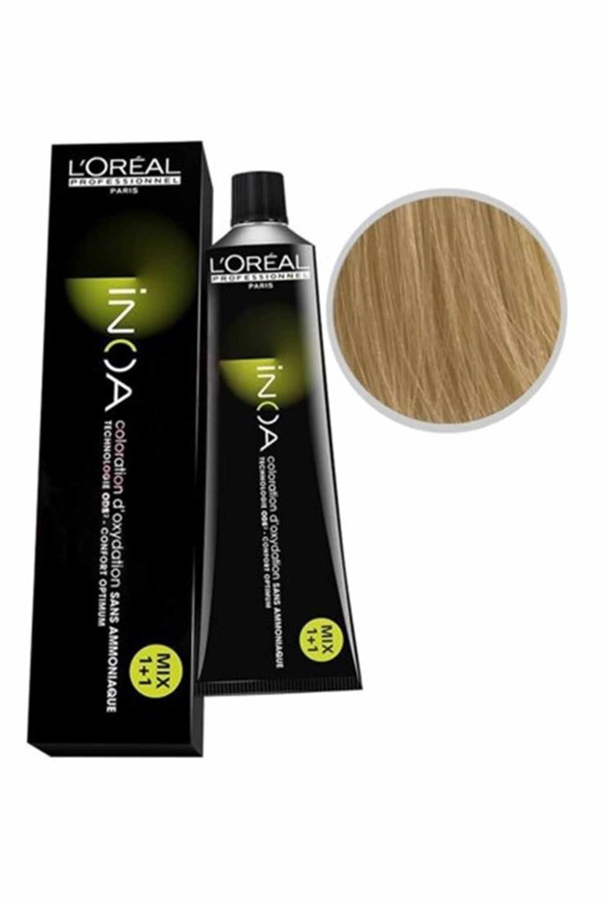 Loreal Professionnel İnoa Saç Boyası 10.01 Açık Sarı Hafif Küllü