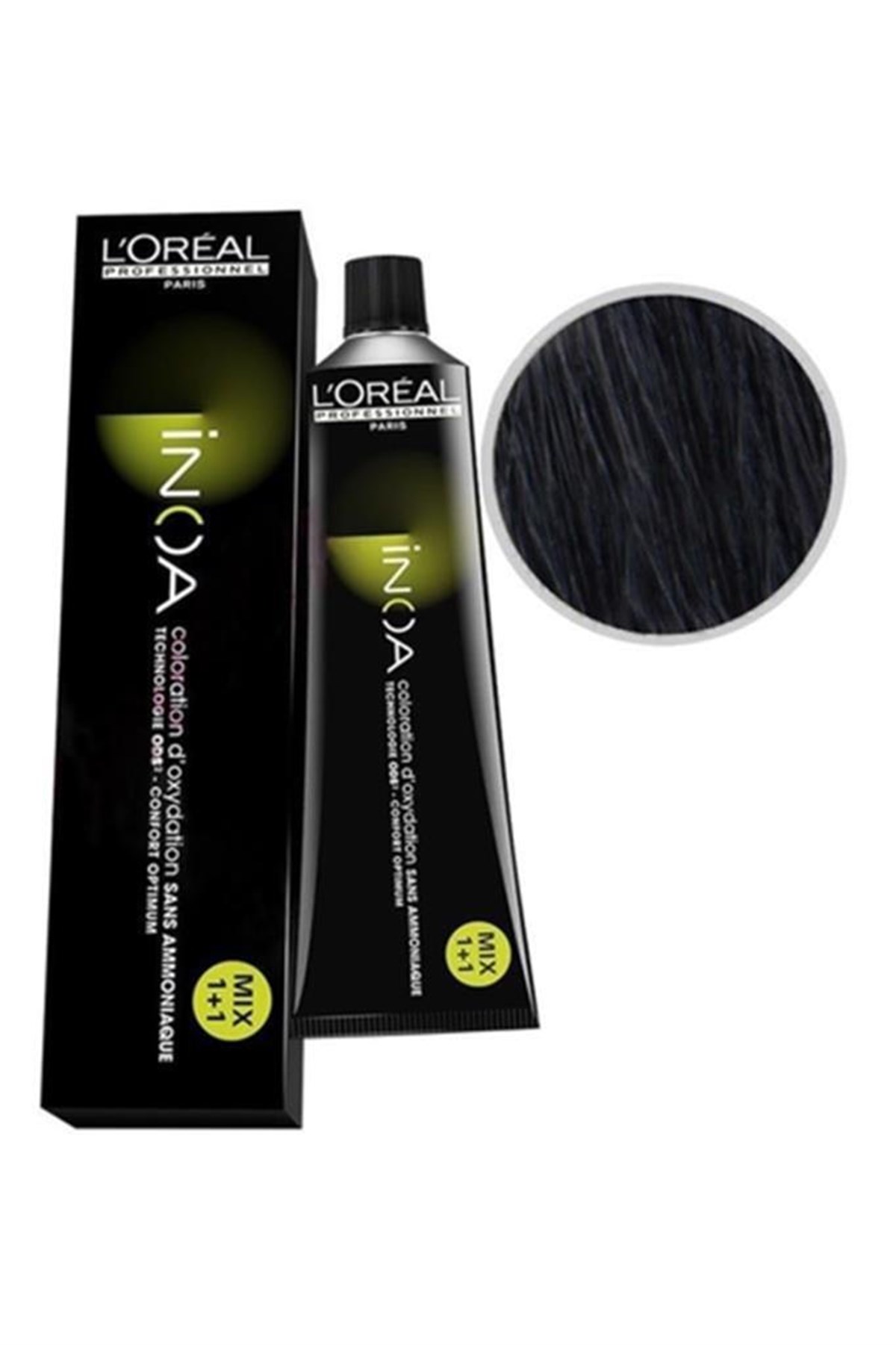 Loreal Professionnel İnoa Saç Boyası 2.10 Mavi Siyah