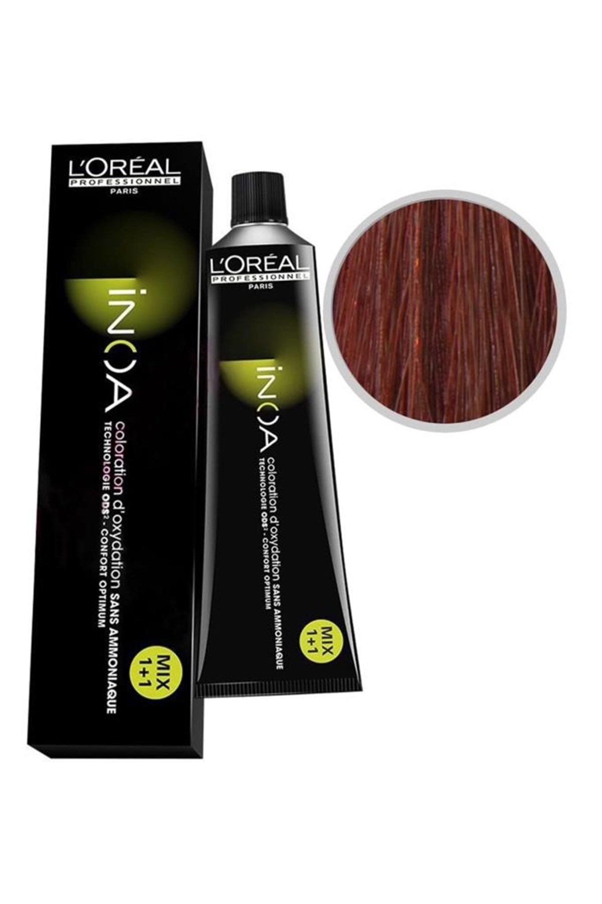 Loreal Professionnel İnoa Saç Boyası C6.64 Koyu Kumral Kızıl Bakır