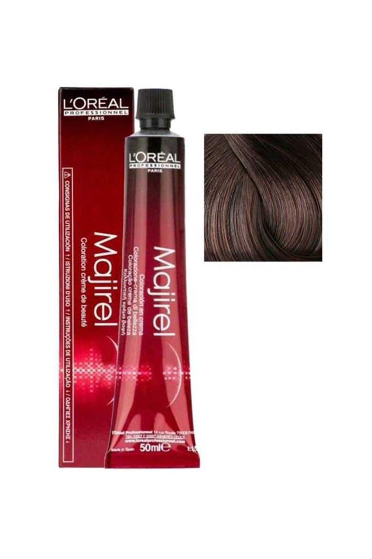 Loreal Professionnel Majirel Saç Boyası - 6.52 Koyu Kumral Akaju İrize
