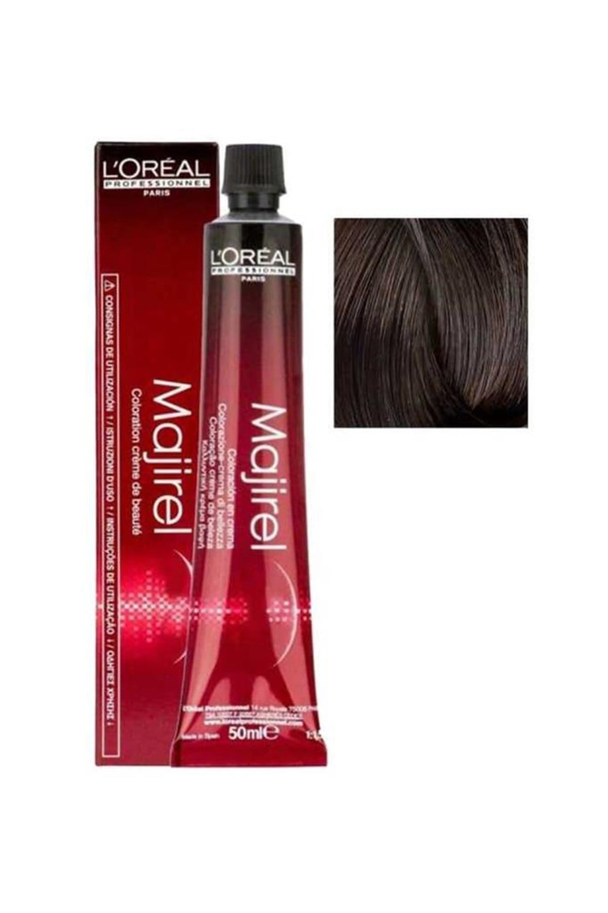 Loreal Professionnel Majirel Saç Boyası - 4.35 Kestane Dore Akaju