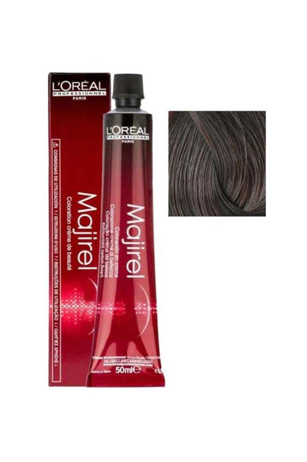 Loreal Professionnel Majirel Saç Boyası - 4.15 Kestane Küllü Akaju