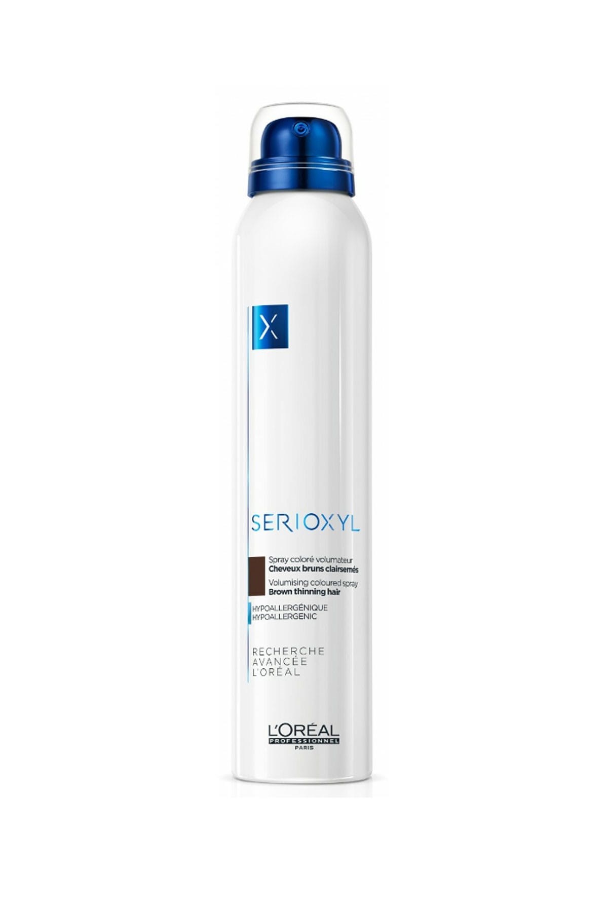 Loreal Professionnel Serioxyl İncelmiş Saçlar için Hacim verici Renkli Sprey Kahverengi 200 ml 