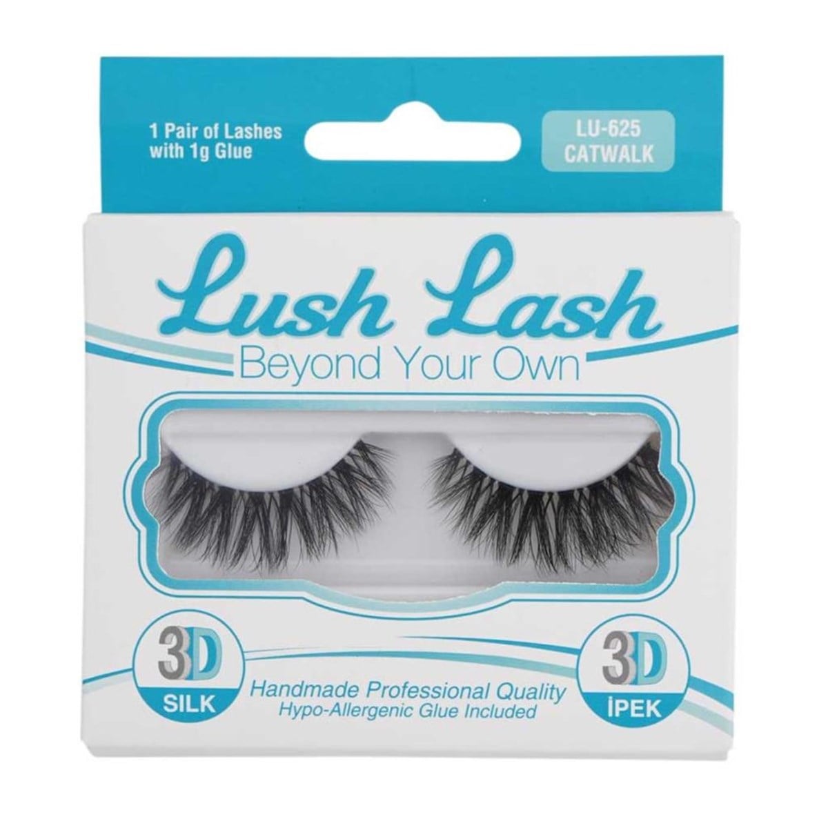 Lush Lash 3D İpek Kirpikler  LU 625