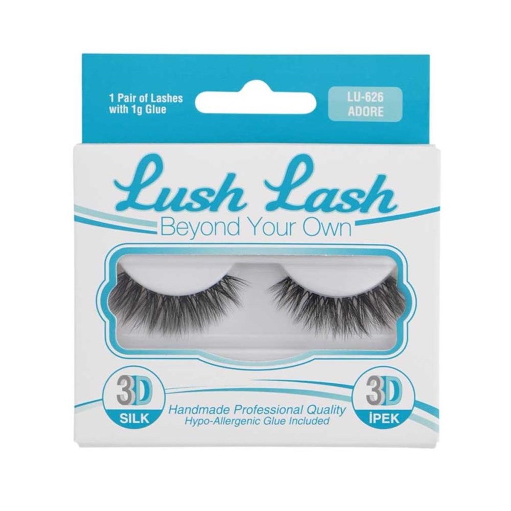 Lush Lash 3D İpek Kirpikler  LU 626