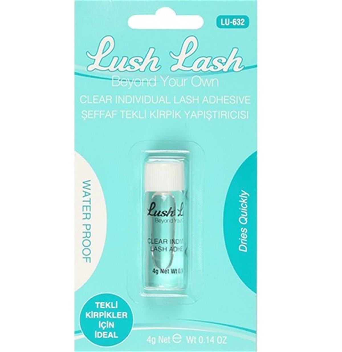 Lush Lash Saydam Tekli Kirpik Yapıştırıcısı 4 gr – LU-632