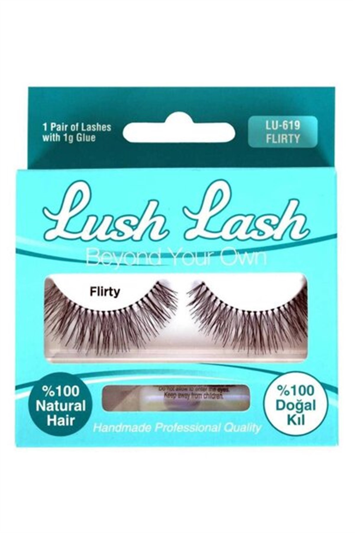 LUSH LASH TAKMA KIRPIK LU-619
