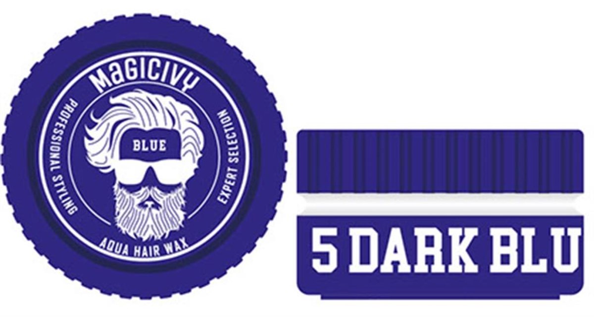 Magıcıvy Blue Saç Waxı  Dark blue  150 ml