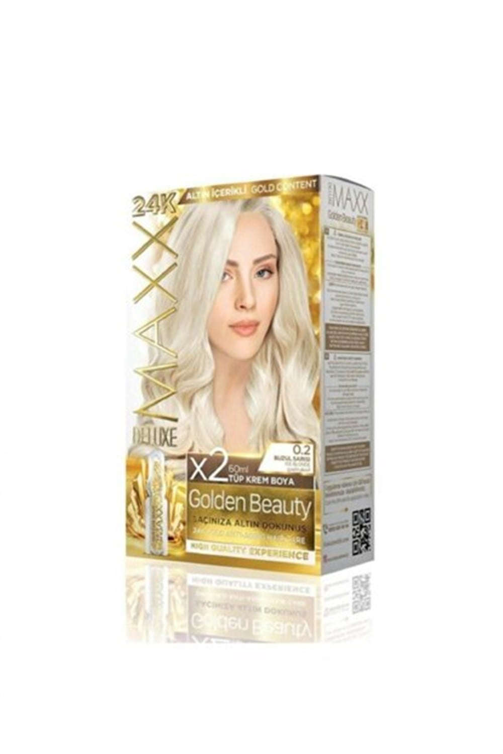 Maxx Deluxe Golden Beauty Set Boya 0.2 Buz Sarısı