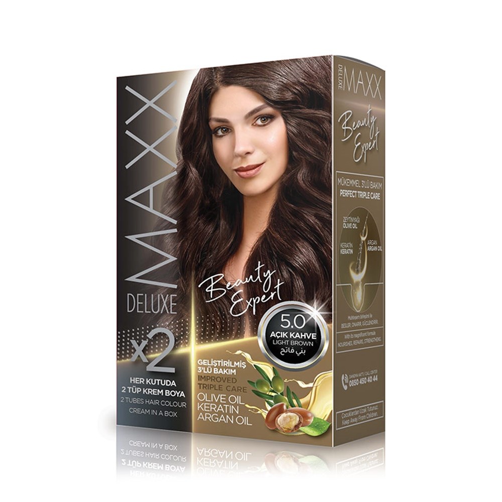 Maxx Deluxe Set Boya 5.0 Açık Kahve 