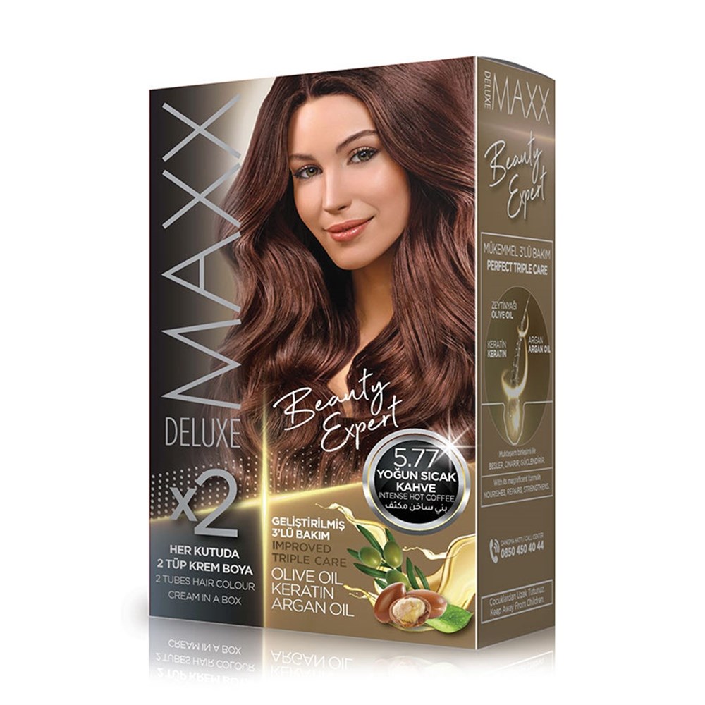 Maxx Deluxe Set Boya 5.77 Yoğun Sıcak Kahve 