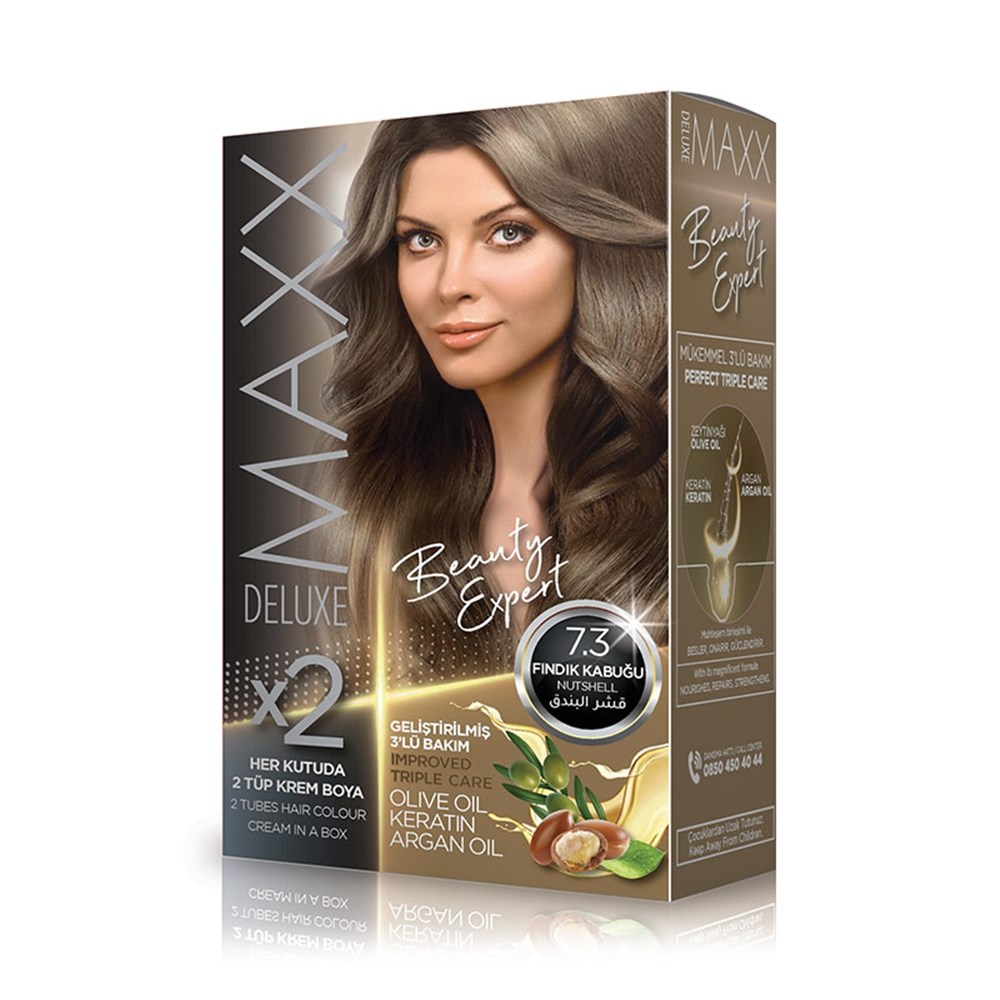 Maxx Deluxe Set Boya 7.3 Fındık Kabuğu 