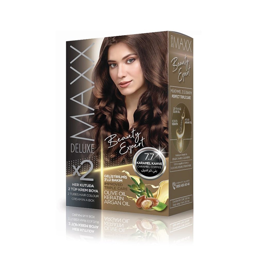 Maxx Deluxe Set Boya 7.7 Karamel Kahve