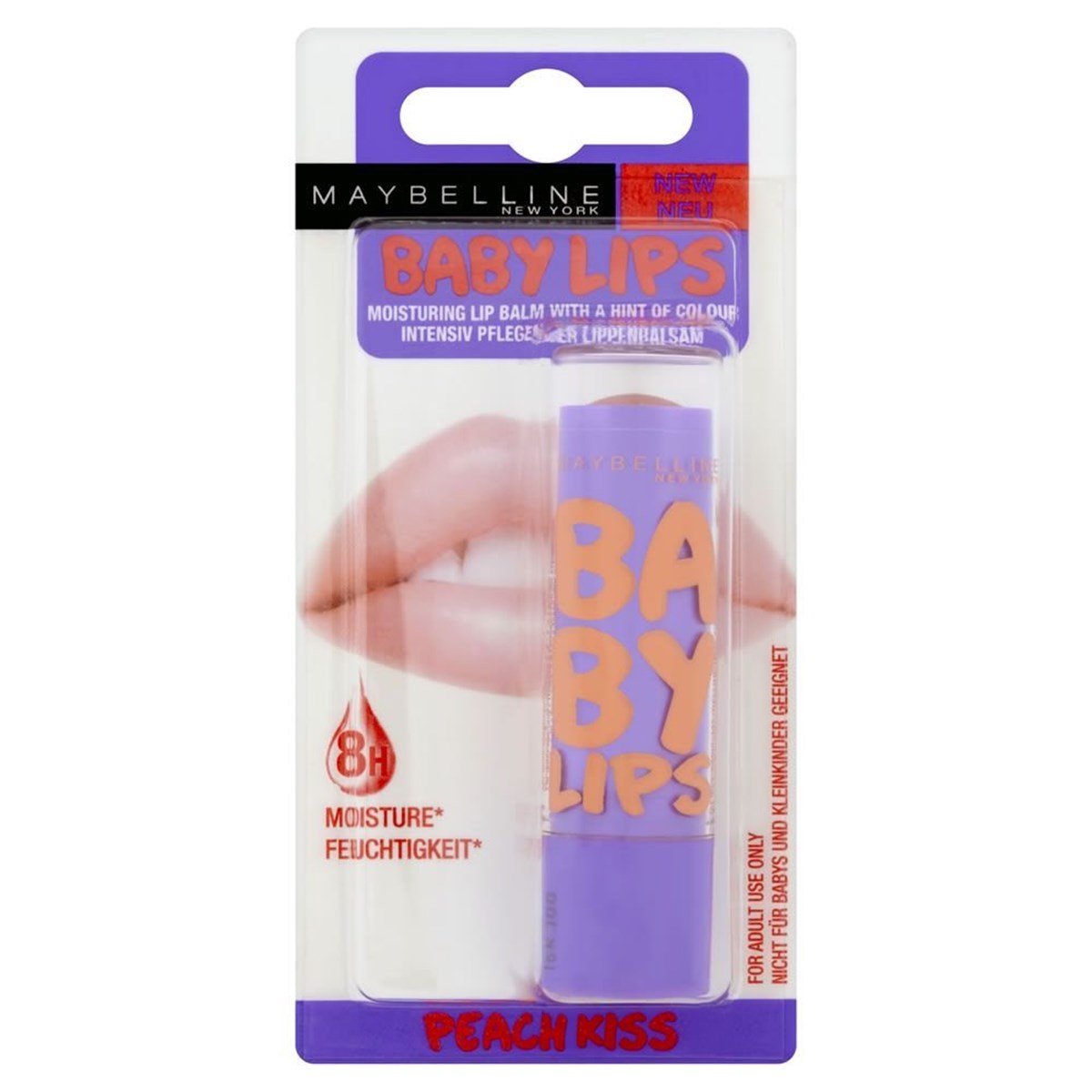 Maybelline Baby Lips Nemlendirici Dudak Balmı Peach Kiss