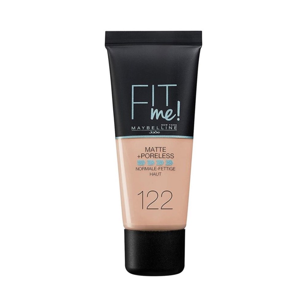 Maybelline  Fondöten Mat Fit Me Matte Poreless Foundation  122