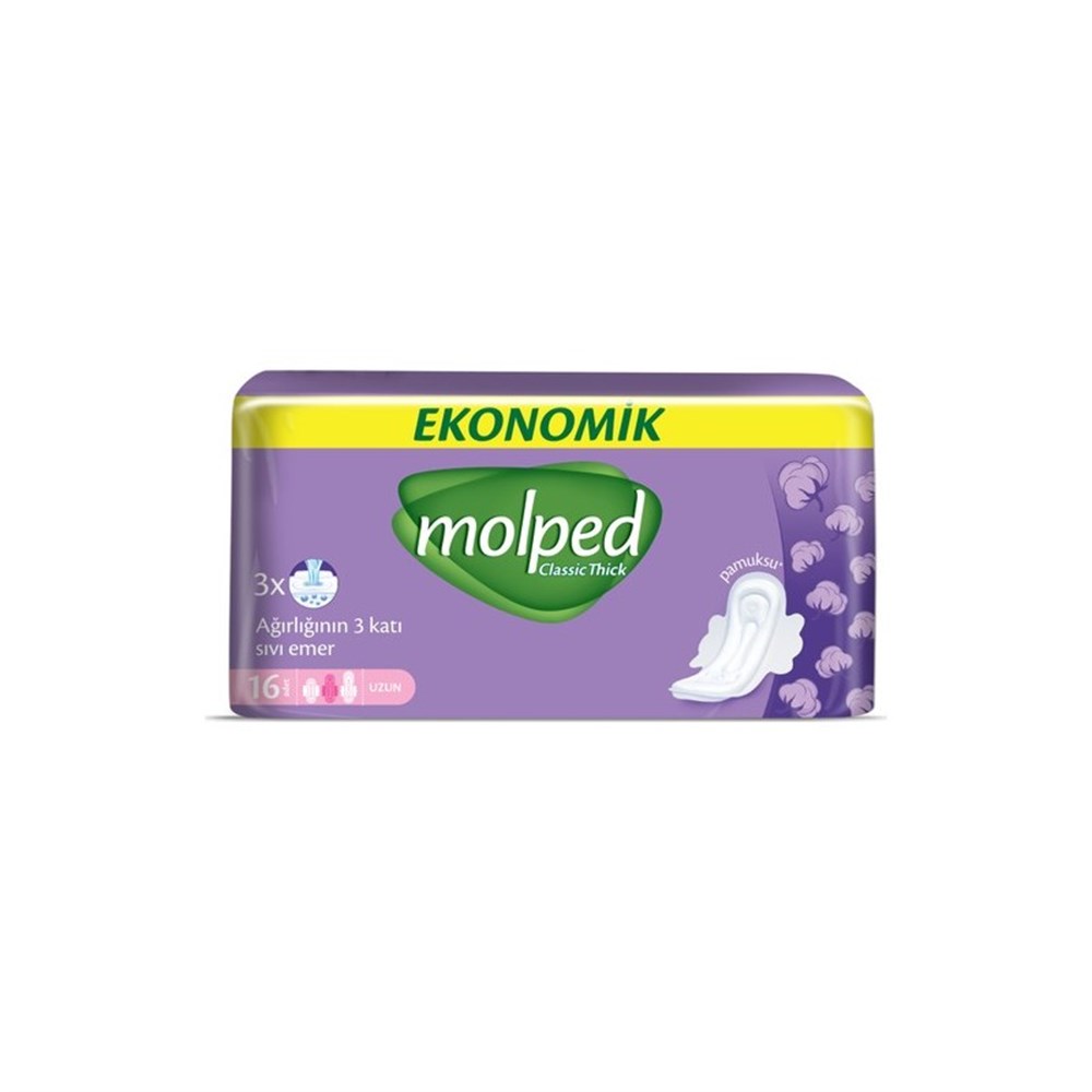Molped Classıc Thıck  Eko Uzun 16X16
