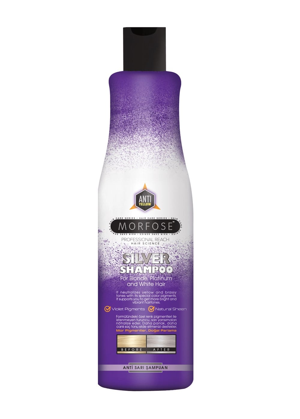 Morfose Şampuan 500 Ml Silver