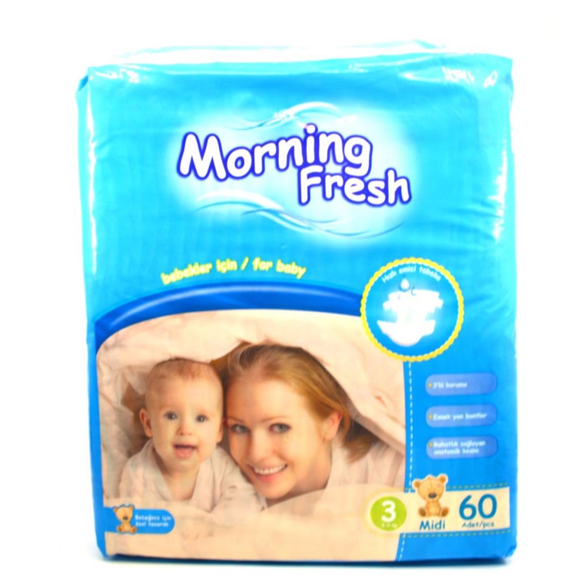 Morning Fresh Bebek Bezi Mini 5-9 kg 60 Adet