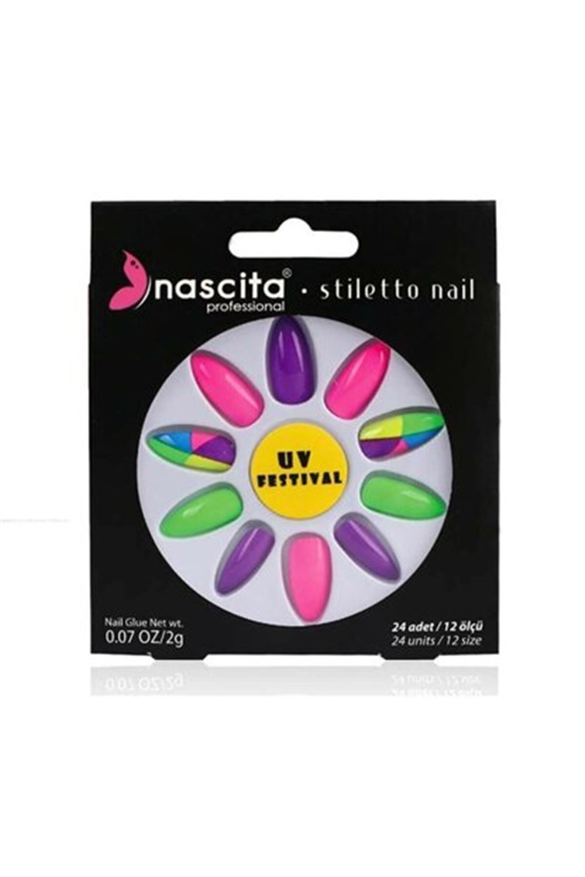 NASCITA NASNAILX 0021 STILETTO TAKMA TIRNAK