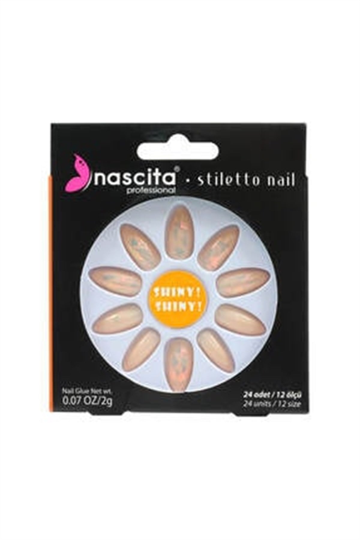 NASCITA NASNAILX 0024 STILETTO TAKMA TIRNAK