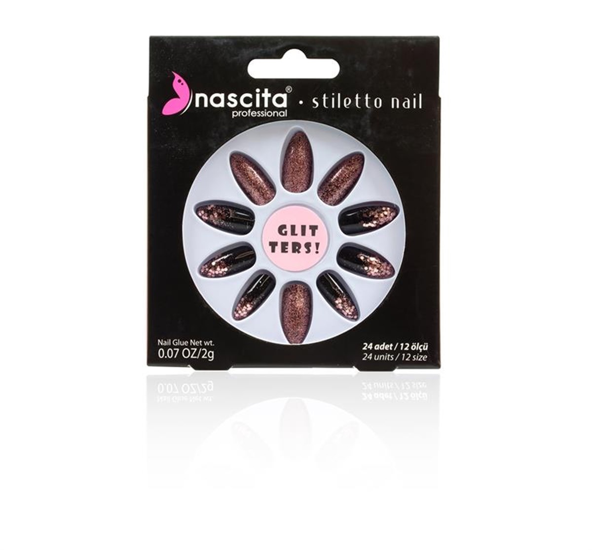 NASCITA NASNAILX 0025 STILETTO TAKMA TIRNAK