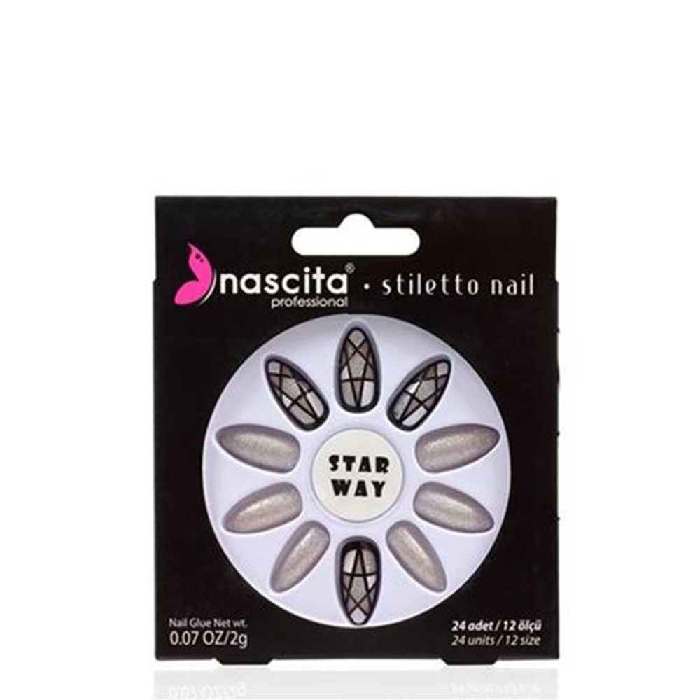 Nascita Nasnailx 0027 Stiletto Takma Tırnak