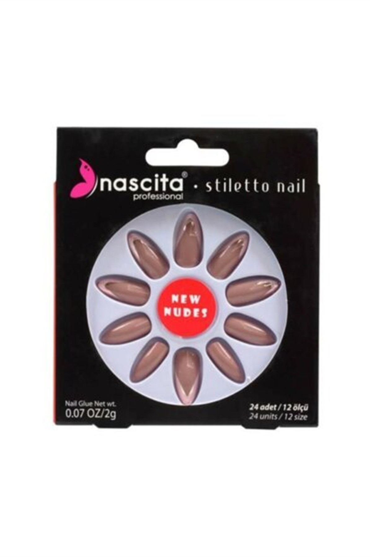 NASCITA NASNAILX 0030 STILETTO TAKMA TIRNAK