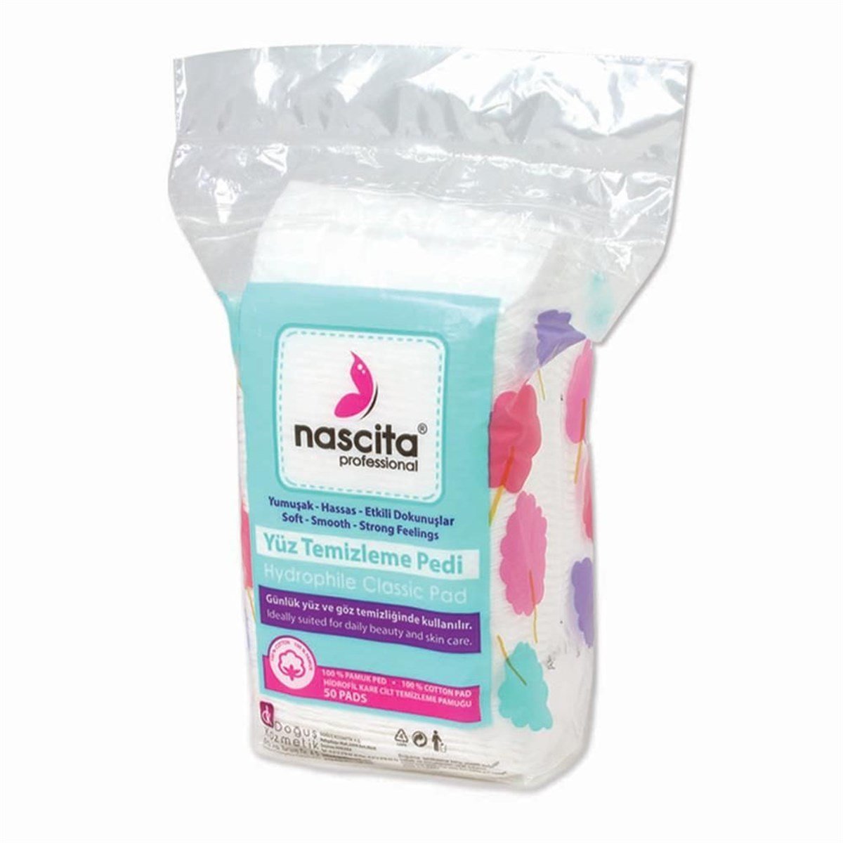 Nascita Yüz Temizleme Pedi 50 Adet