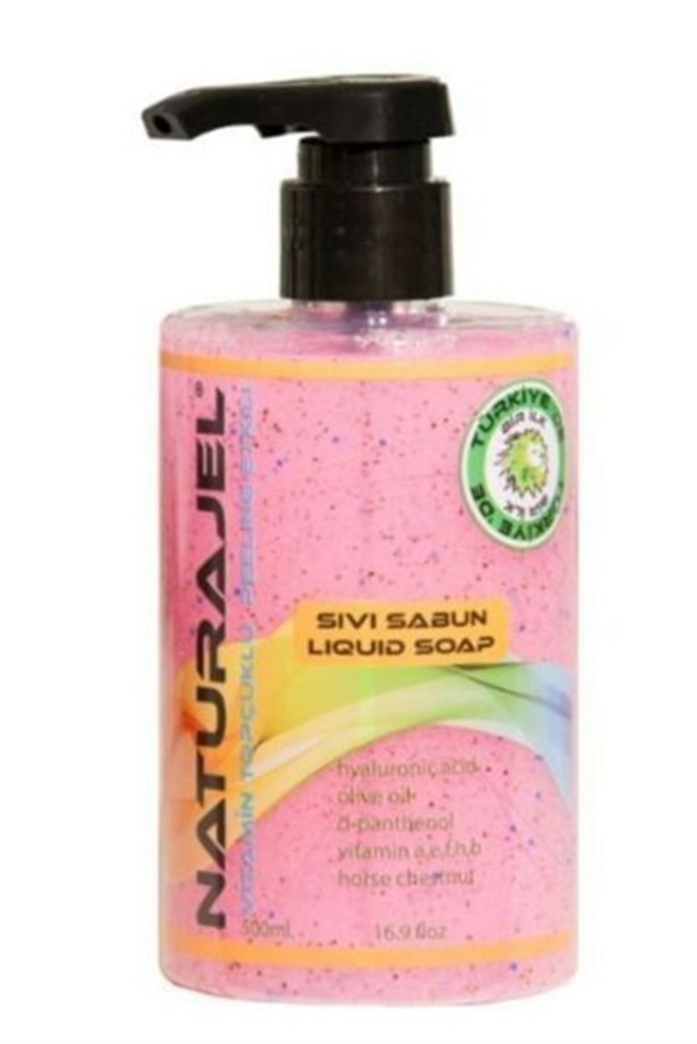 Naturajel Peeling Etkili Sıvı Sabun 500 Ml