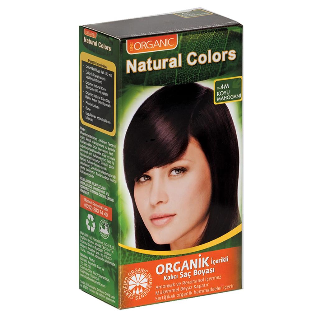 Natural Colors Organic Boya 4.M Koyu Mahogany