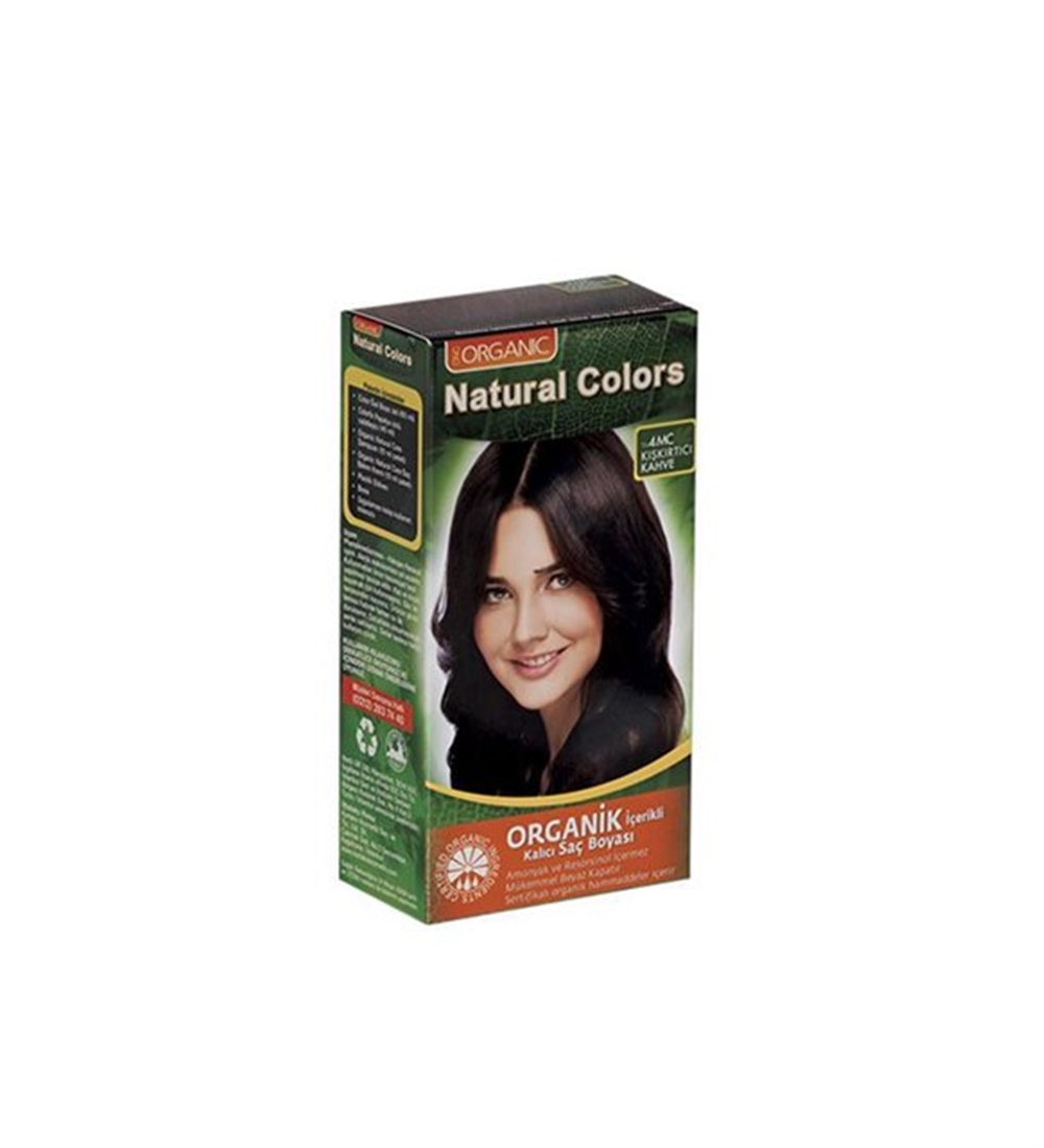 Natural Colors Organic Boya 4.MC Kışkırtıcı Kahve
