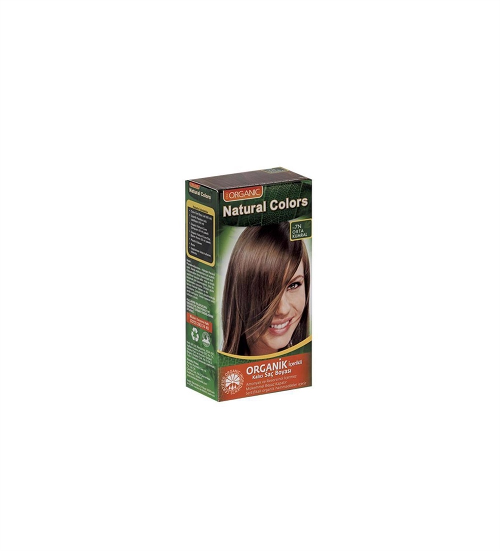 Natural Colors Organic Boya 7 N Orta Kumral