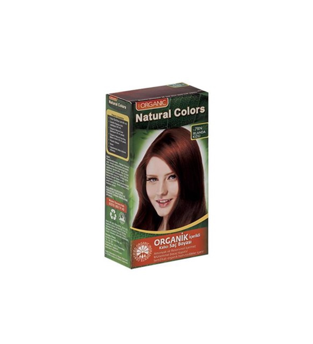 Natural Colors Organic Boya 7.RN İrlanda Kızılı