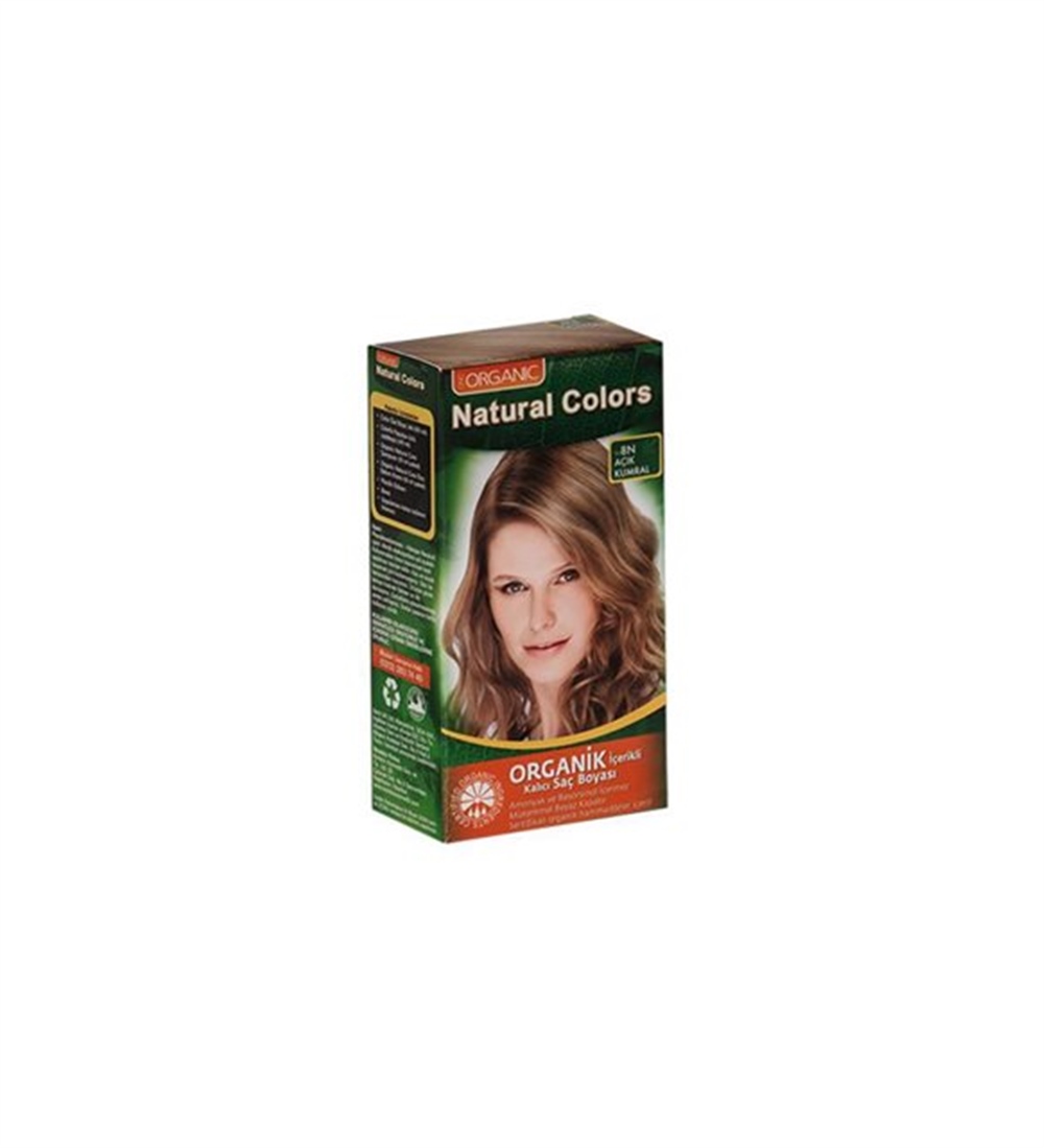 Natural Colors Organik Boya 8N Açık Kumral