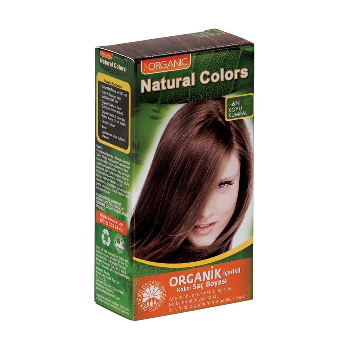 Natural Colors Saç Boyası 6N Koyu Kumral