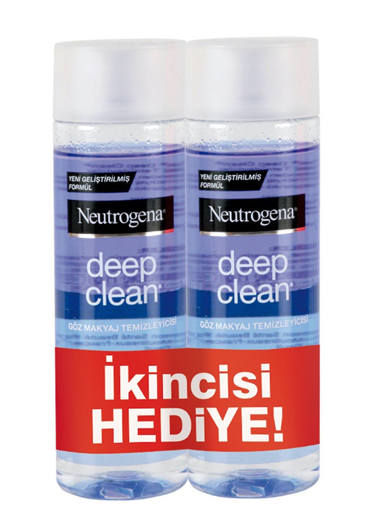 Neutrogena Deep Clean Göz Makyaj Temizleyicisi 125 Ml 2'li