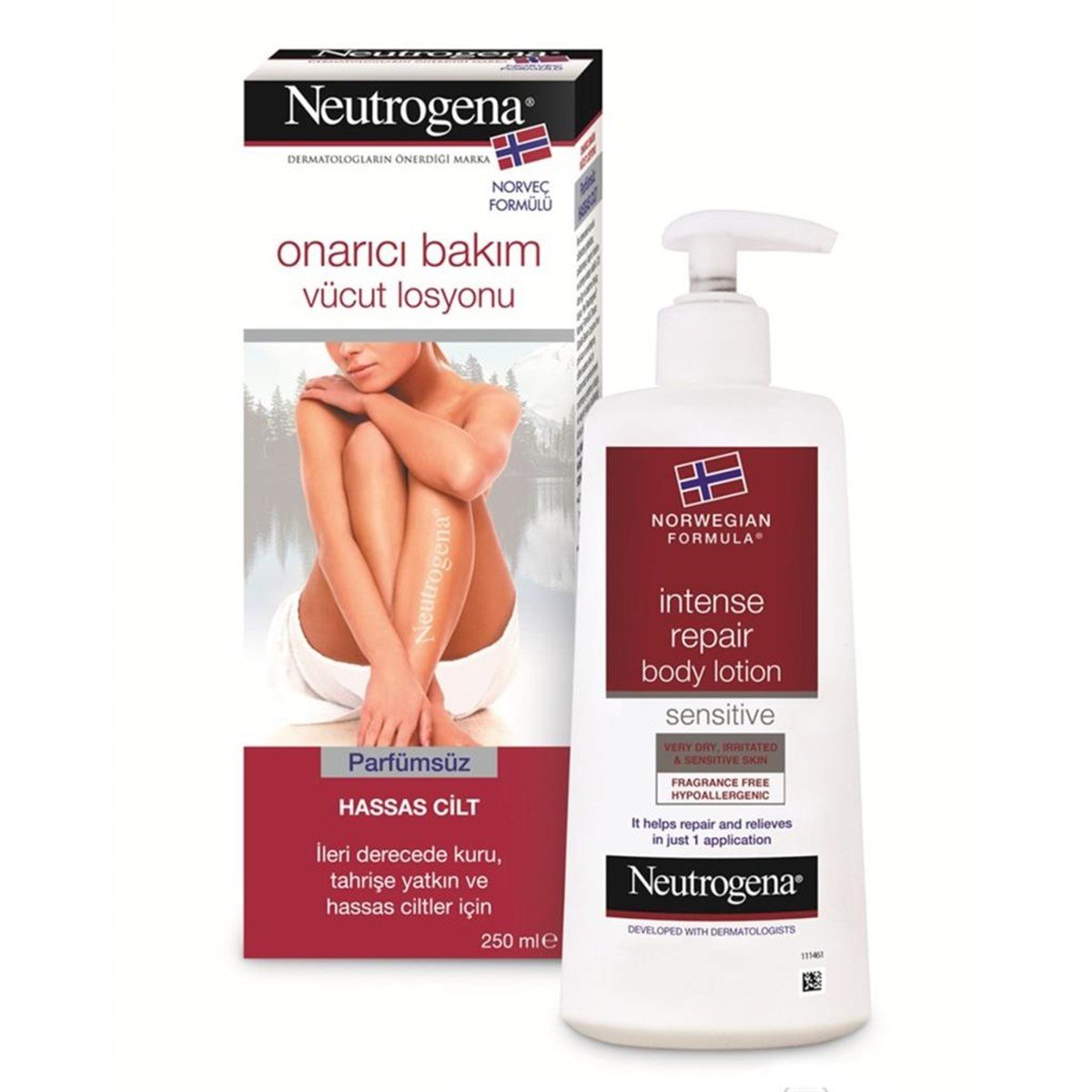 Neutrogena Onarıcı Bakım Vücut Losyonu Parfümsüz 250 Ml