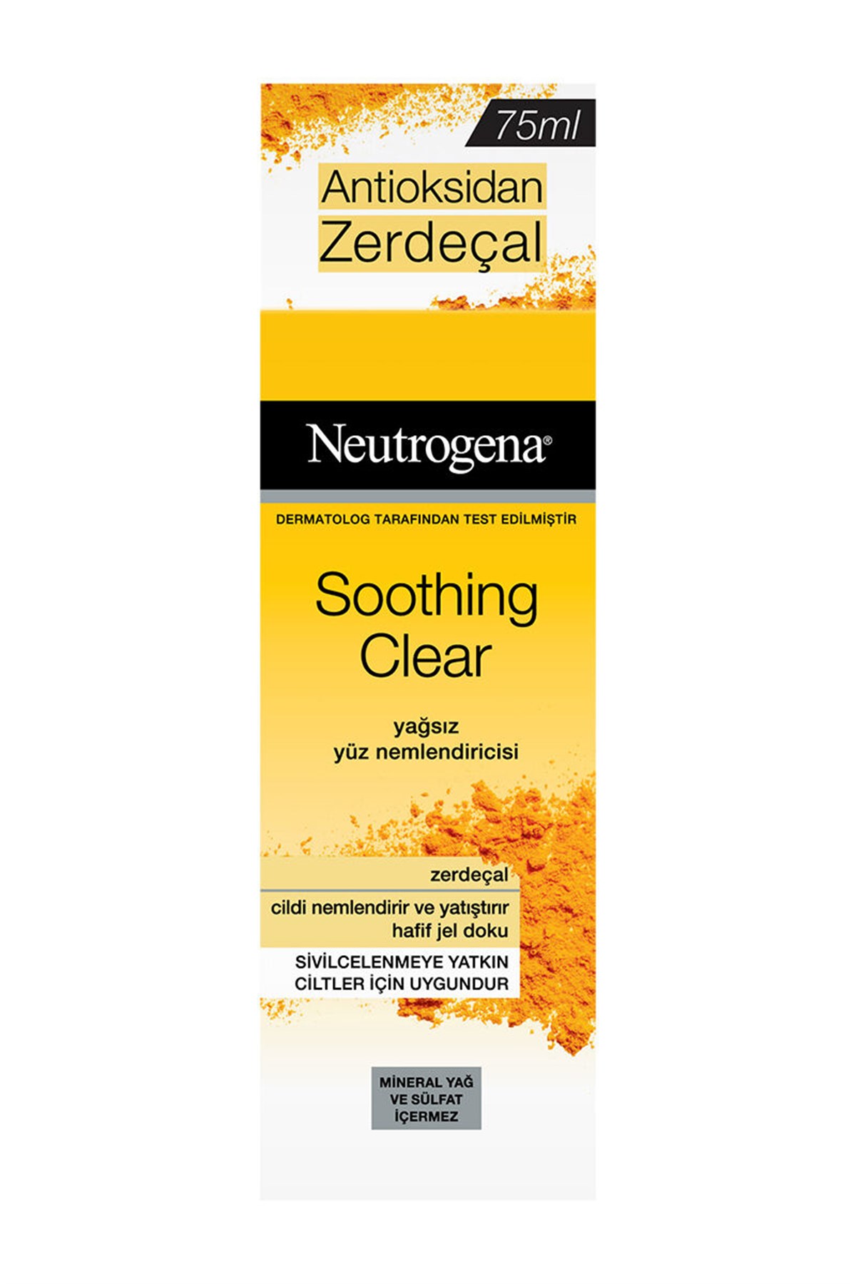 NEUTROGENA SOOTHIG YAGSIZ YUZ NEMLENDIRICI 75 ML