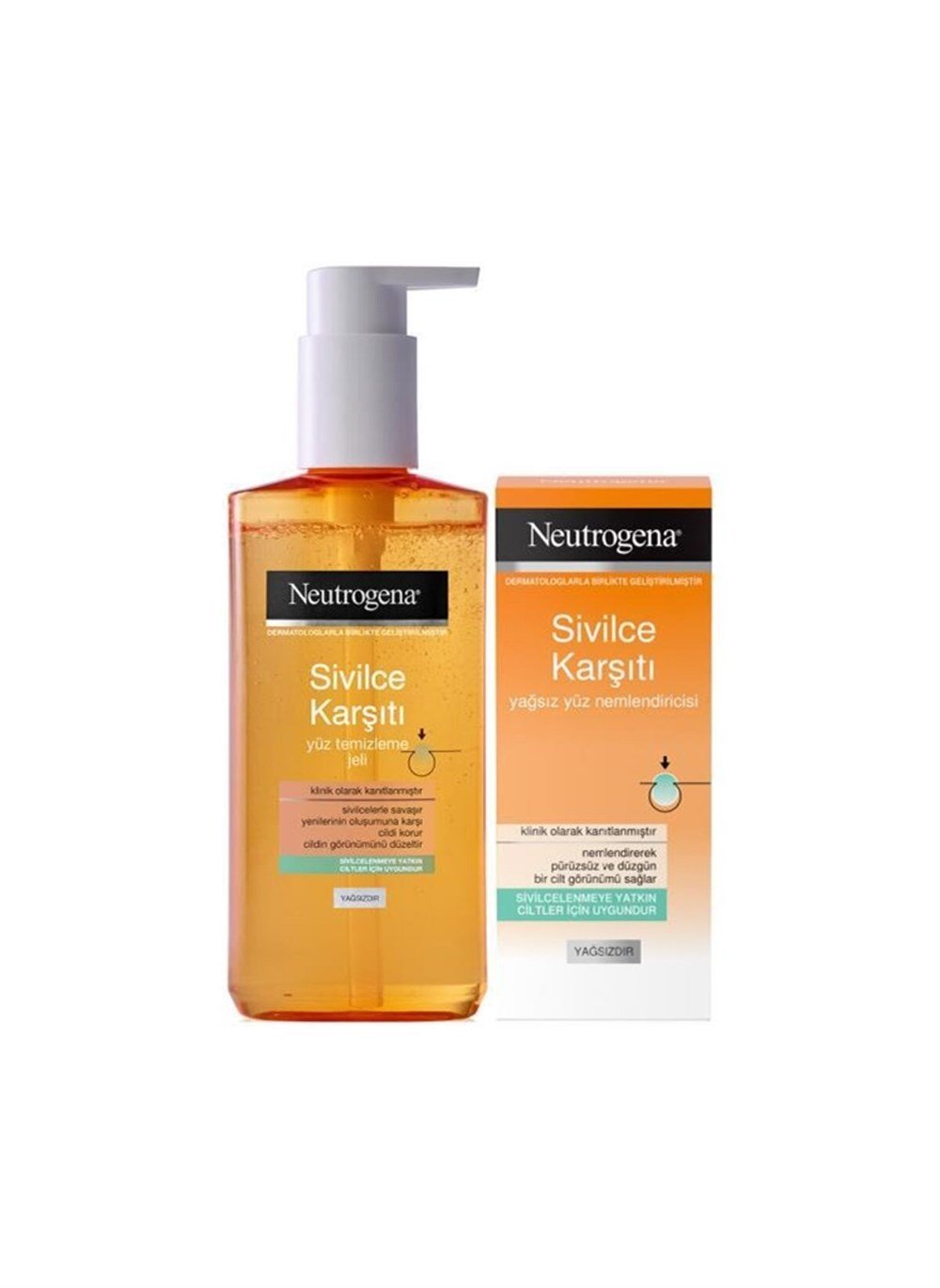 Neutrogena Temizleme Jeli + Nemlendirici 200 + 50 Ml