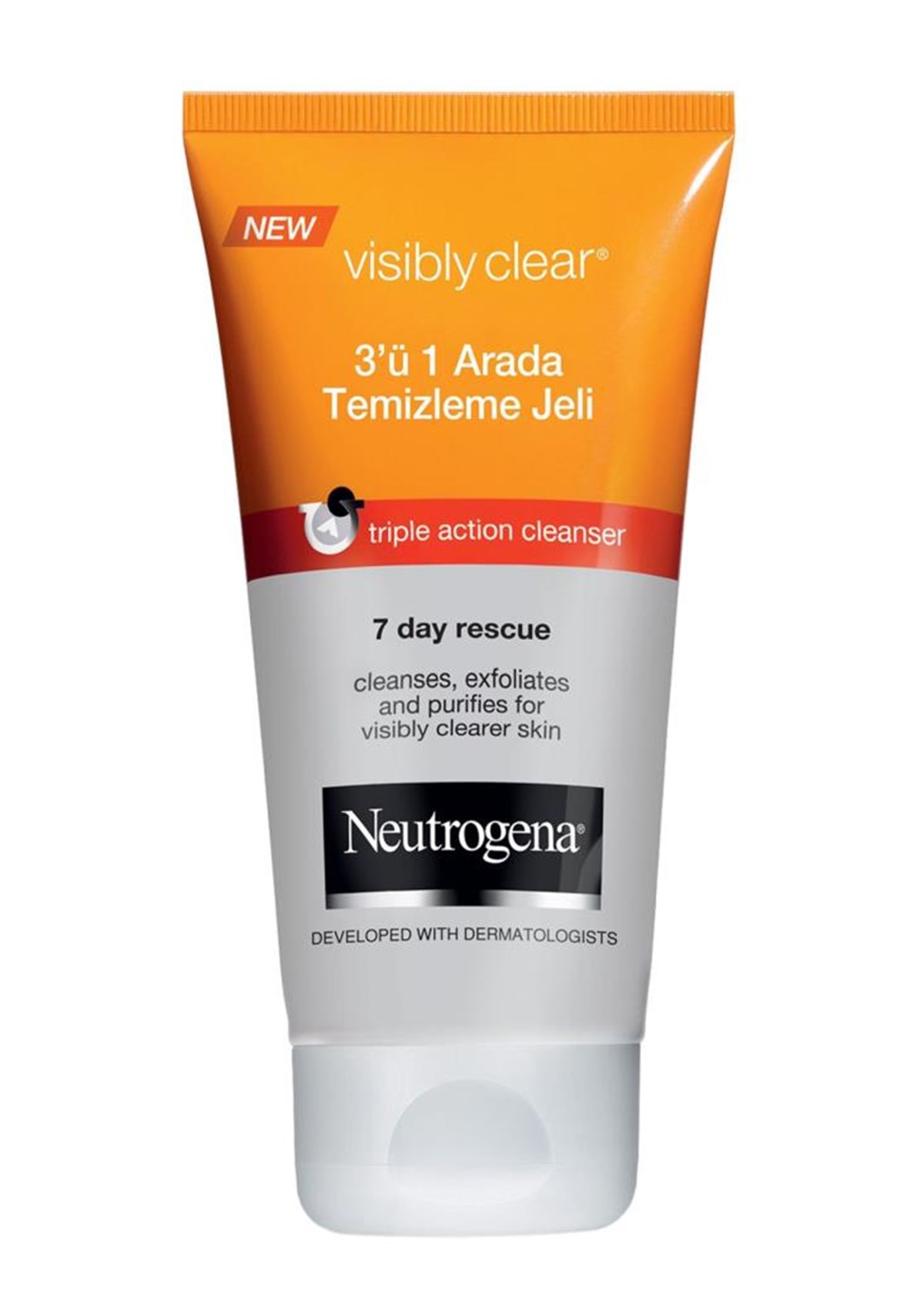 Neutrogena Visibly Clear 3 In 1 Temizleme Jeli 100 Ml