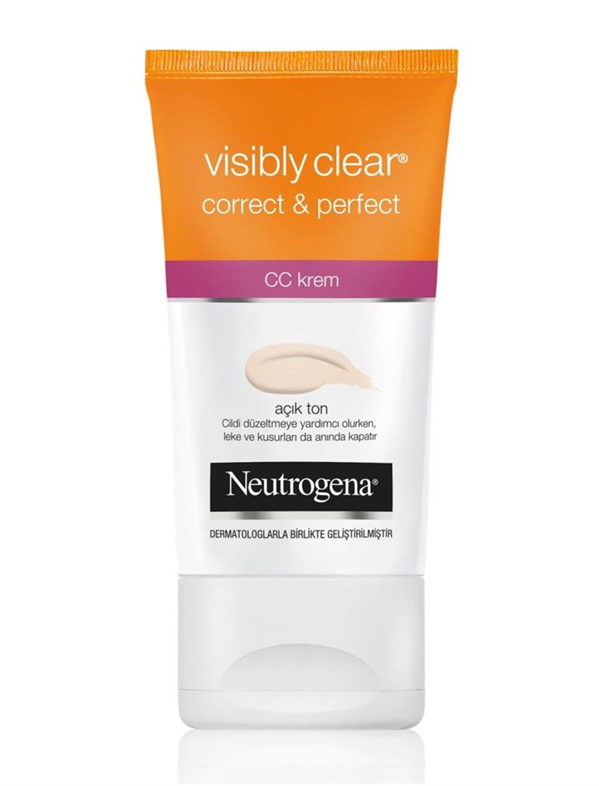 Neutrogena Visibly Clear Correct & Perfect CC Krem Açık Ton 50 Ml