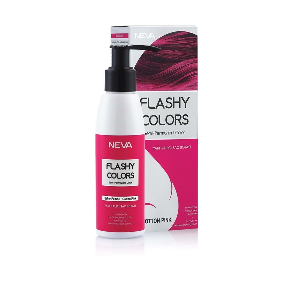 Neva Flashy Color Set Boya 100Ml Seker Pembe
