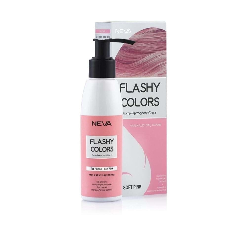 Neva Flashy Color Set Boya 100Ml Toz Pembe
