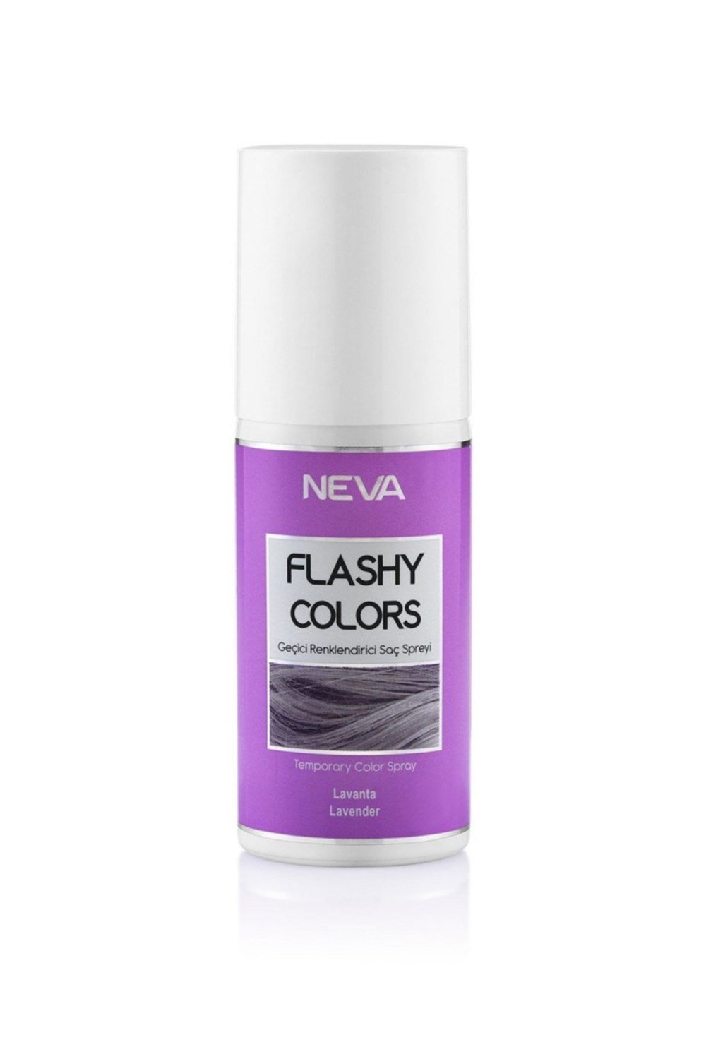 Neva Flashy Colors Sprey Gecıcı Boya 75Ml Lavender