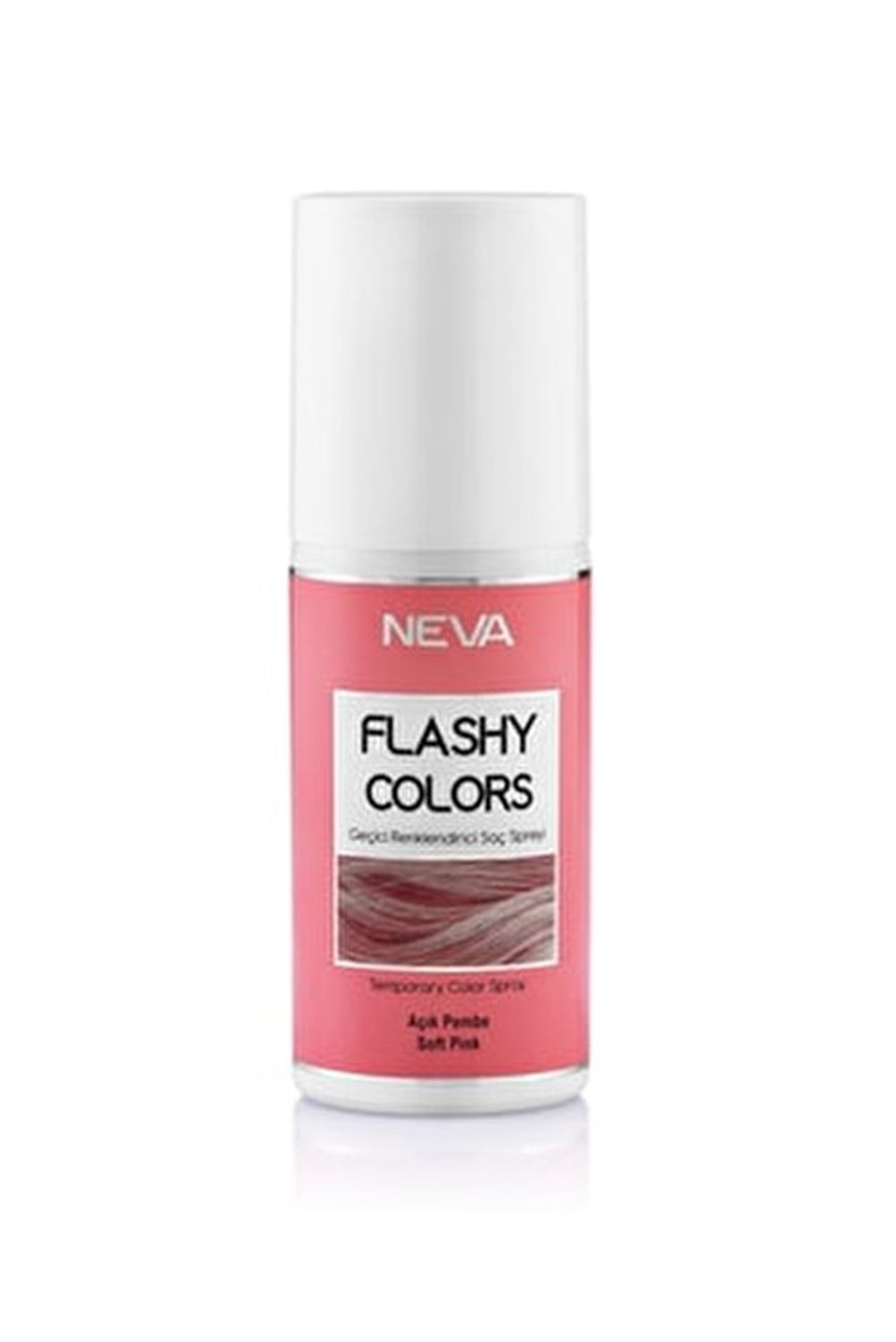 Neva Flashy Colors Sprey Gecıcı Boya 75Ml Soft Pınk