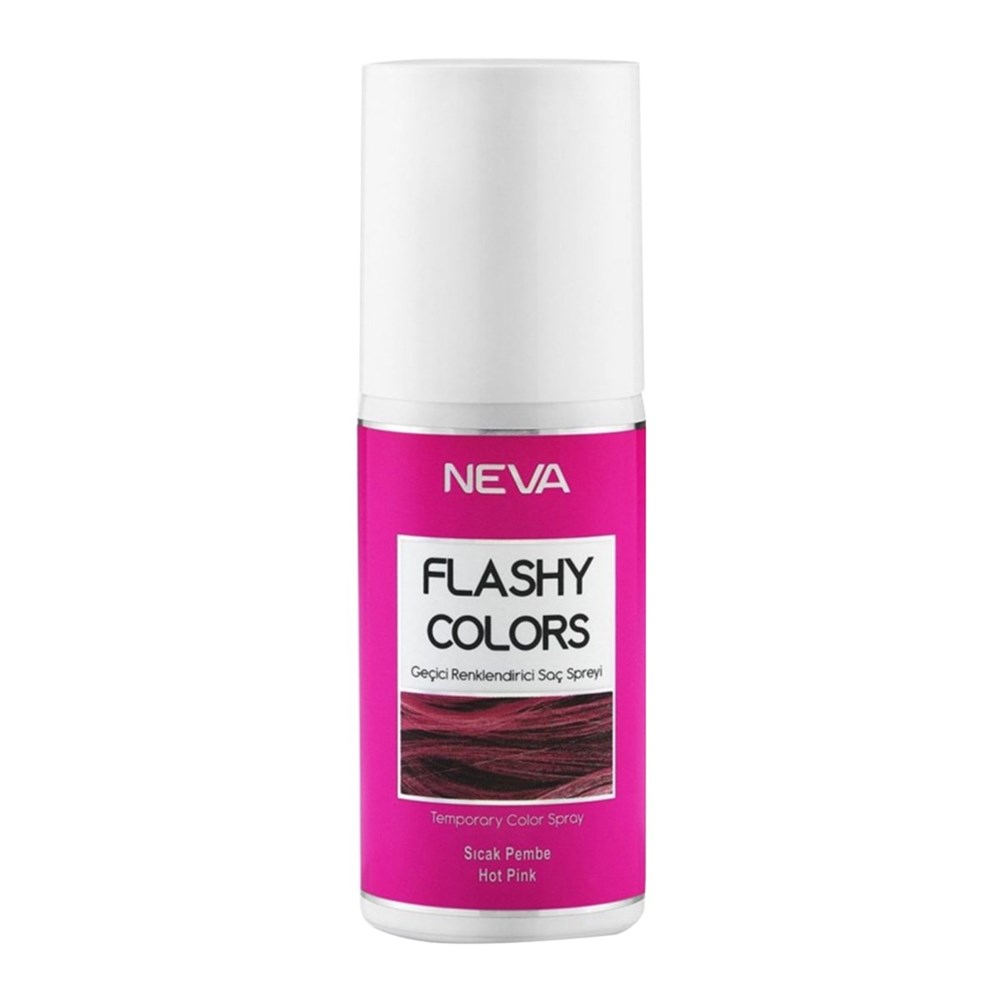 Neva Flashy Colors Sprey Gecıcı Boya 75Ml Hot Pınk