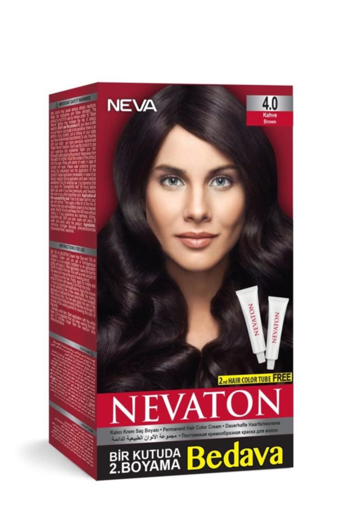 Nevaton Saç Boyası Seti 4.0 Kahve
