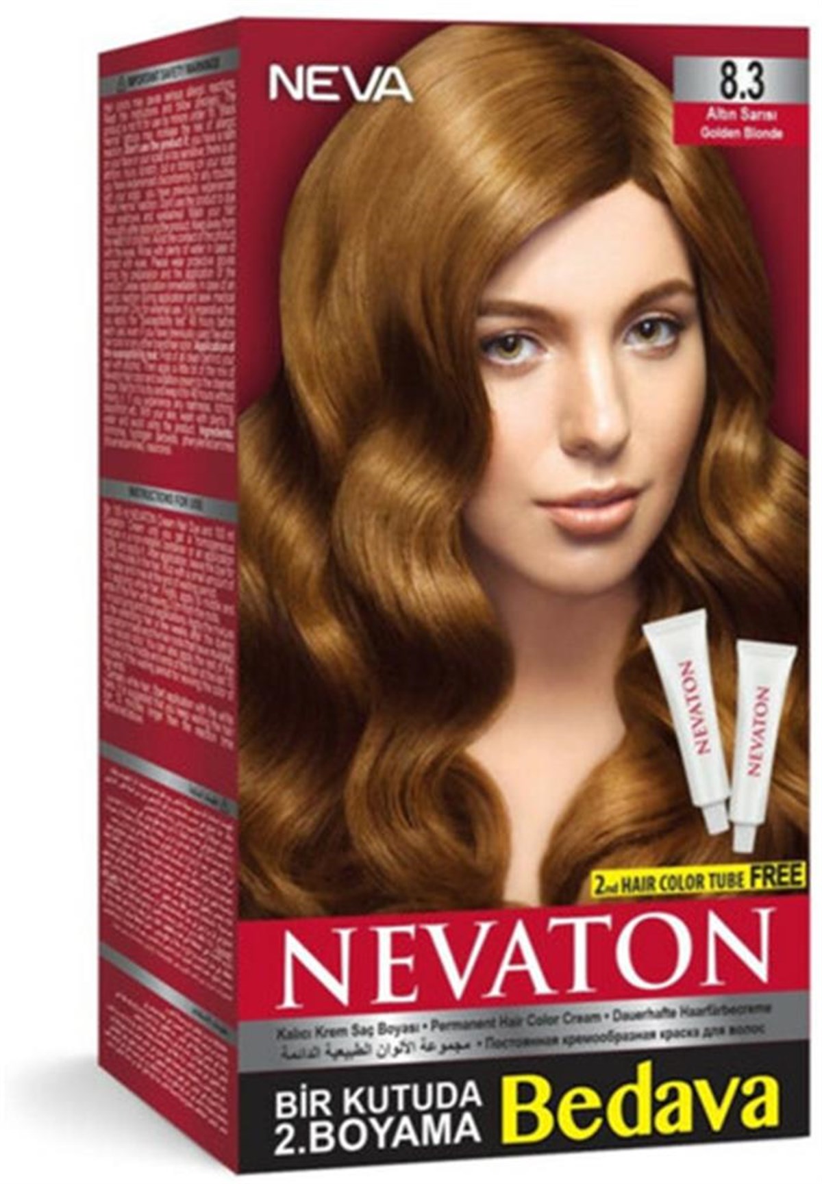 Nevaton Saç Boyası Seti 8.3 Altın Sarısı | Cossta Cosmetic Station