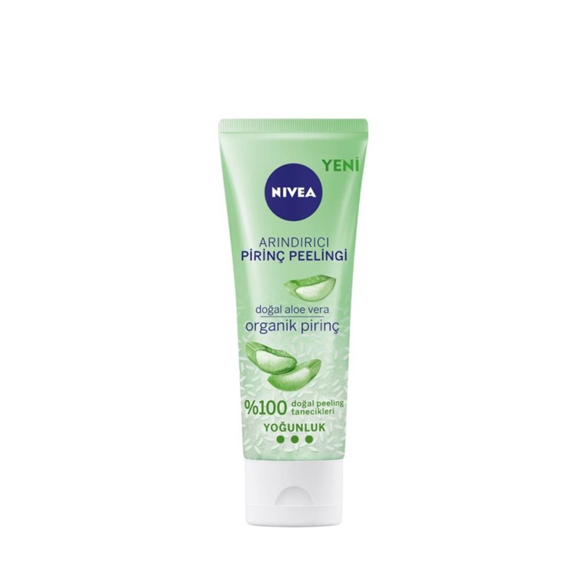 Nivea Arındırıcı Organik Pirinç Peelingi Doğal Aloe Vera Karma Cilt 75 ML